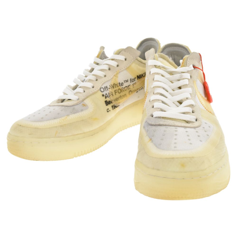 NIKE (ナイキ) ×OFF-WHITE THE 10: AIR FORCE 1 LOW AO4606-100 オフ ...