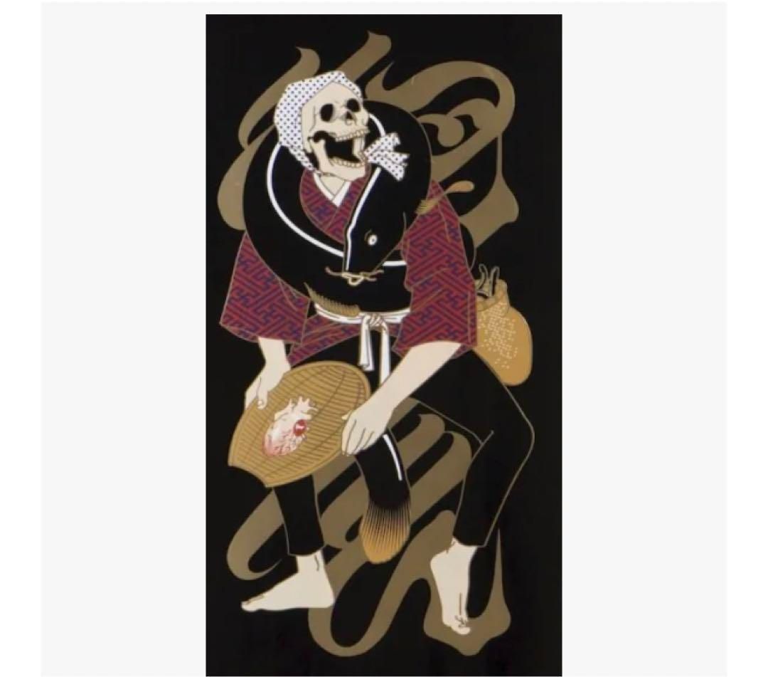 【未使用品】　スーパーハードデッキ 黒×赤/浮世絵 泥鰌拯 未使用品】 スーパーハードデッキ 黒×赤/浮世絵 泥鰌拯