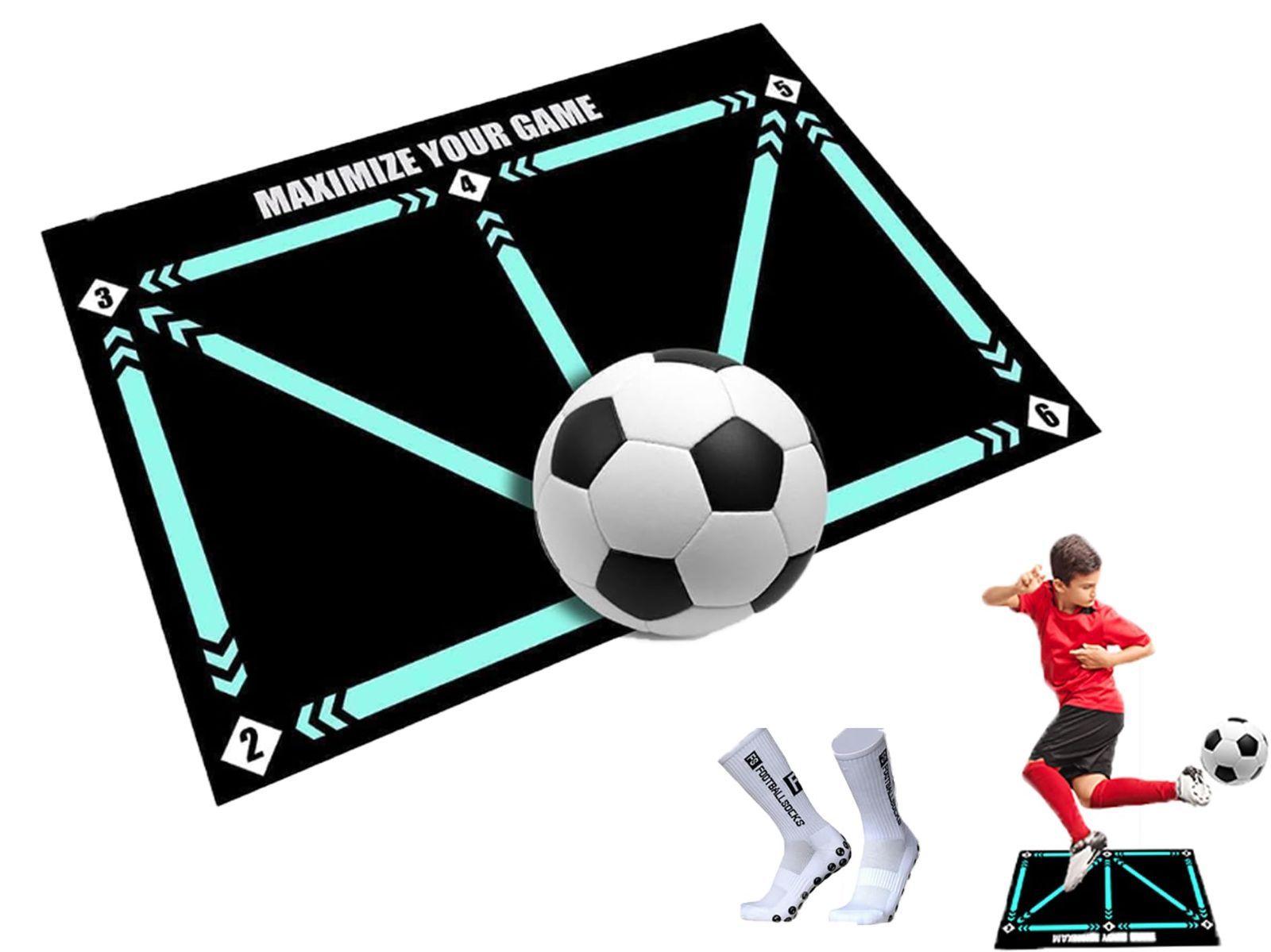 2点セットサッカー マット サッカー トレーニングマット