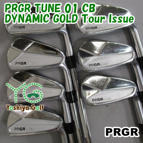 アイアン プロギア PRGR TUNE 01 CB|DYNAMIC GOLD Tour Issue|X100|0 127834