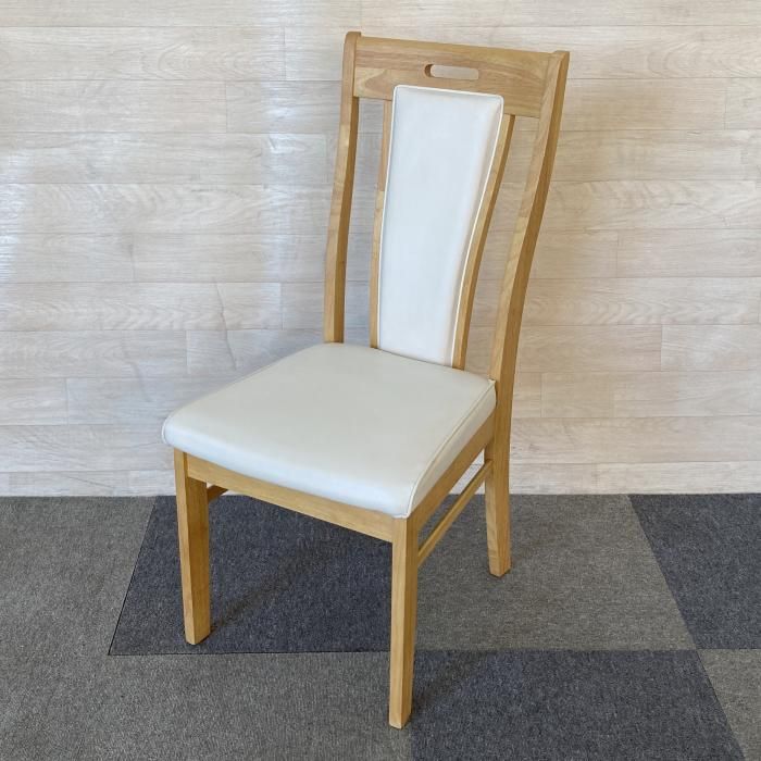 【中古】 ダイニングチェア Chair（no arm）Orion PI 06 ホワイト ダイニングチェアー リビングチェア リビングチェアー 食卓椅子 食卓用 ダイニング リビング 食卓 食事 チェア チェアー イス 椅