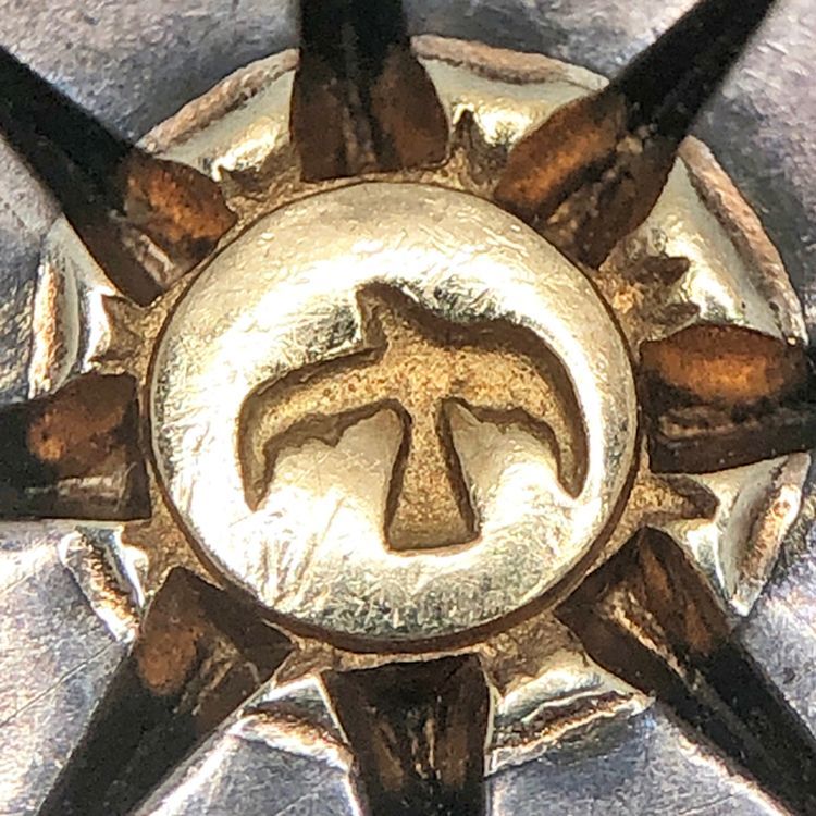 goro's ゴローズ ホイール付細角チェーン 大メタル ネックレス