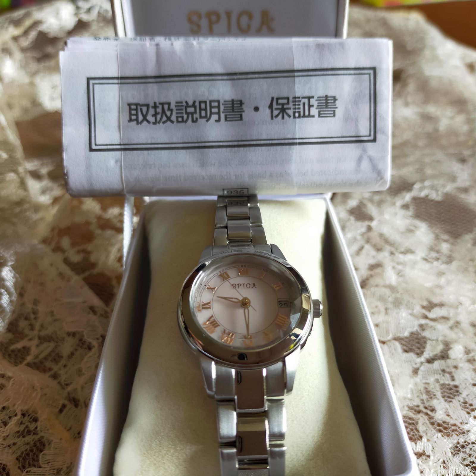 未使用 SPICA シーズン限定モデルTICTAC オリジナル電波ソーラー 