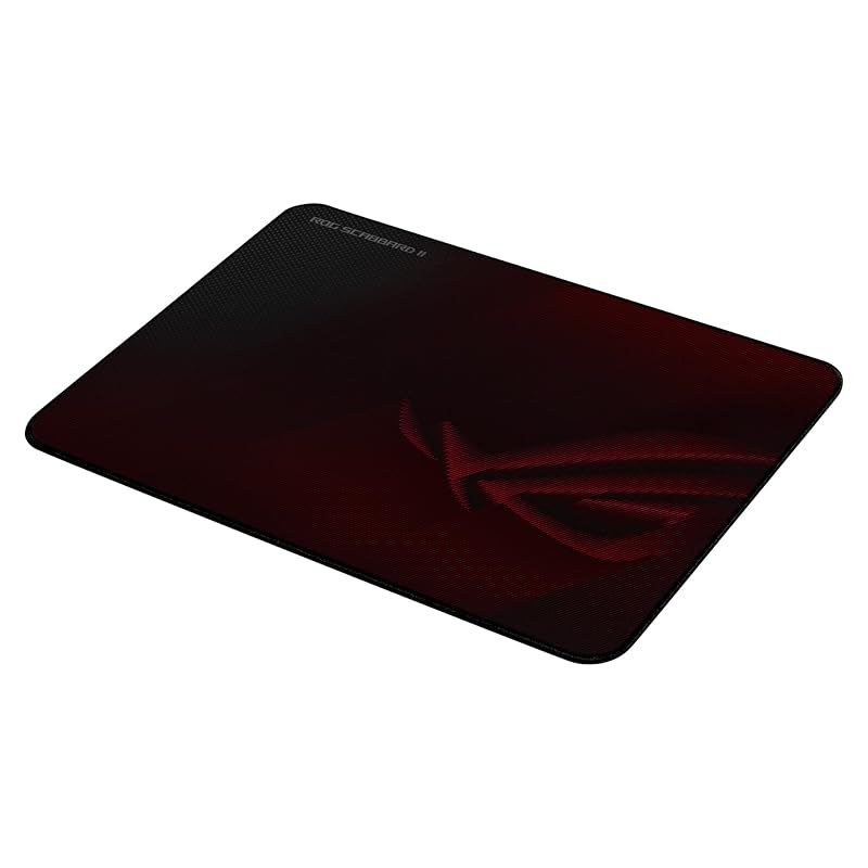 【新着商品】ASUS ROG Scabbard II ゲーミングマウスパッド レッド 1