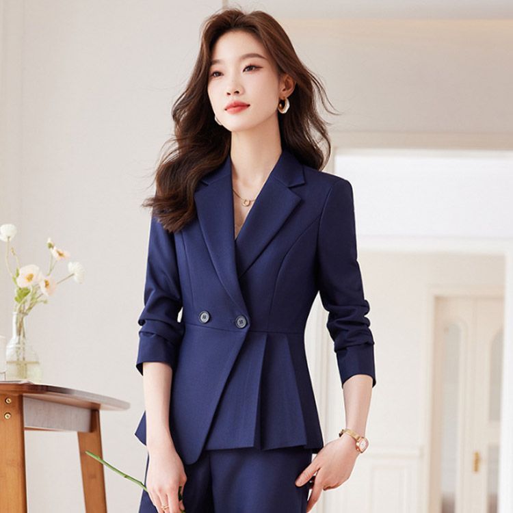 新品 2XL 紺 フォーマル パンツ セットアップ 入学式 卒業式 体型カバー トウキョウソワール 東京ソワール WEB限定商品 ミセス 洗える パンツ