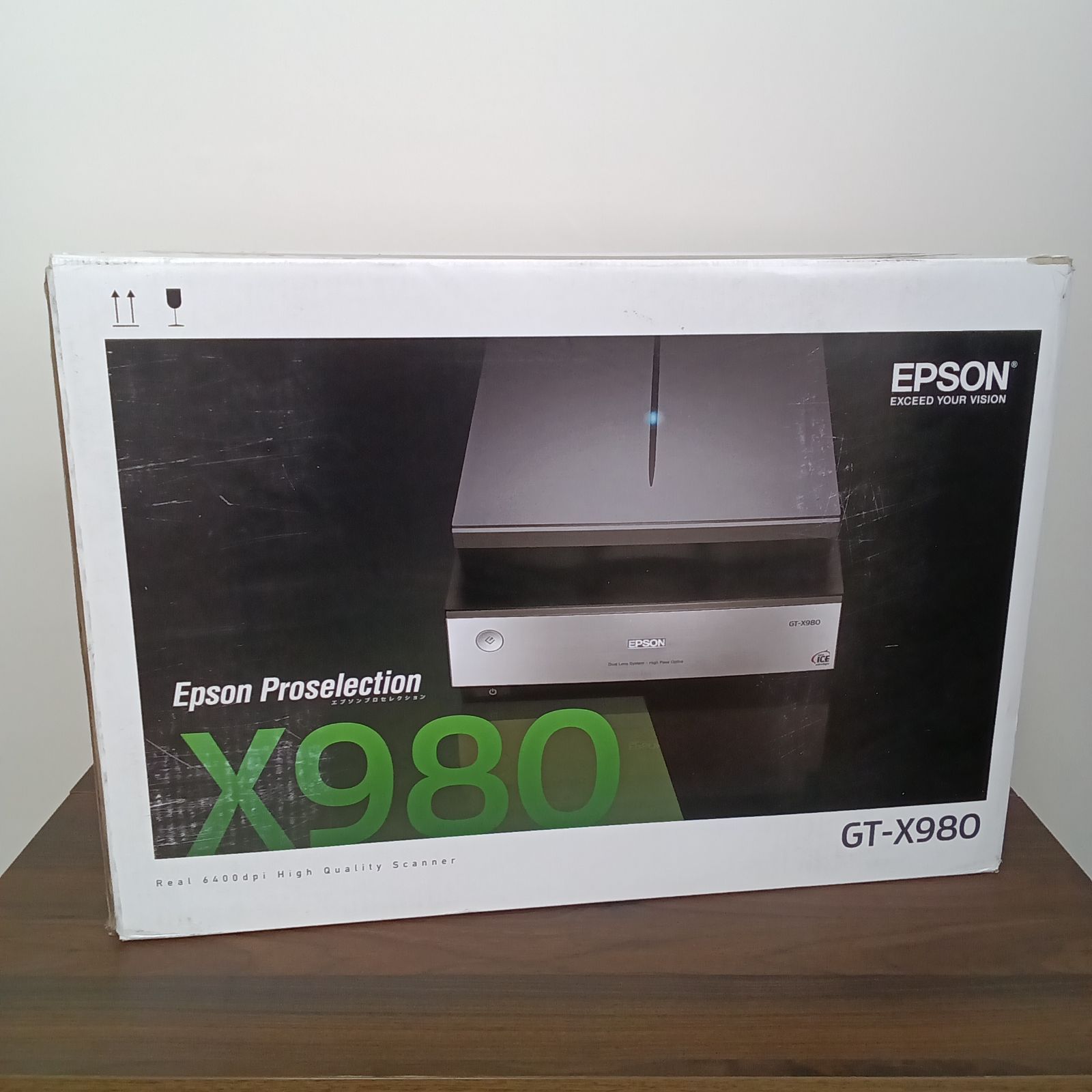 EPSON A4高画質フラットベッドスキャナー GT-X980