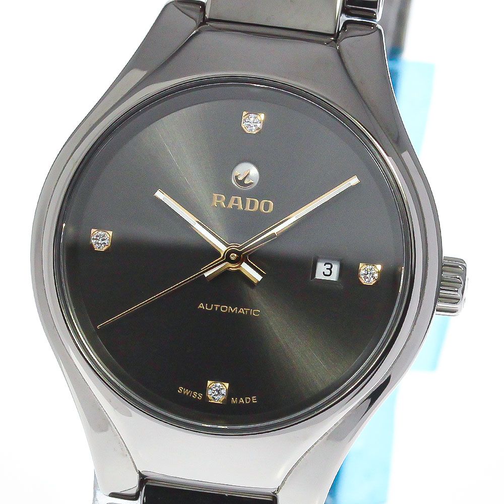 ラドー RADO R27243712/01.561.0243.3.071 トゥルー 4Pダイヤ デイト