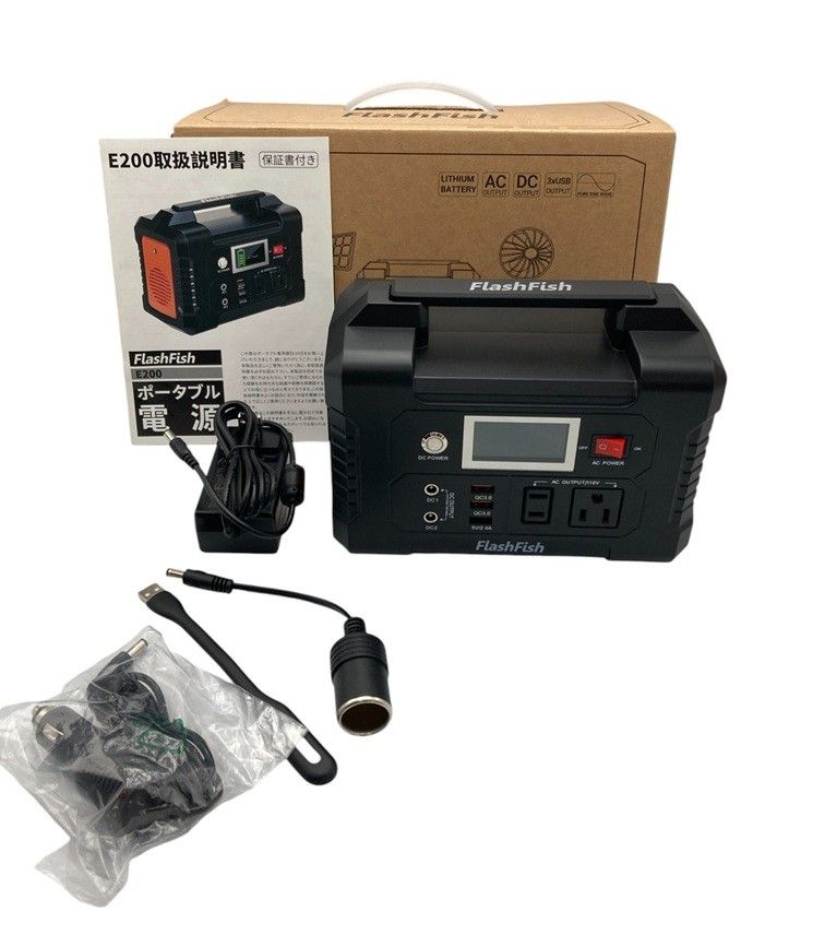 サ*ラ様 ポータブル電源FlashFish5ーE200 FlashFish E200 Portable