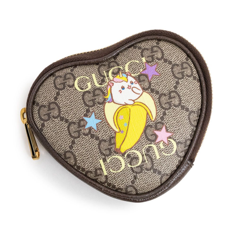 グッチ レインボー＆スター ばなにゃコラボ プリント ハート