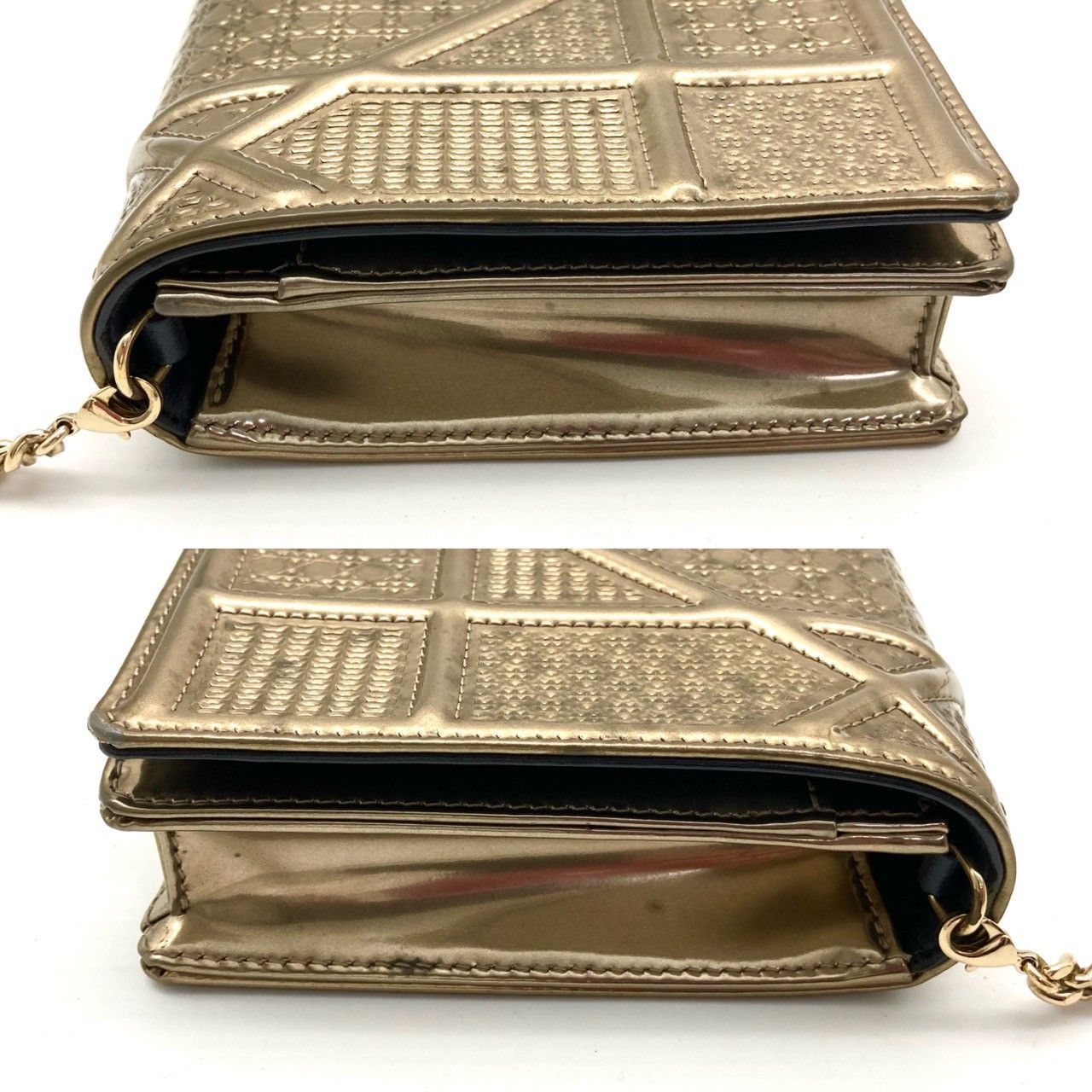 クリスチャンディオール ディオラマ チェーン ショルダーバッグ 70915  