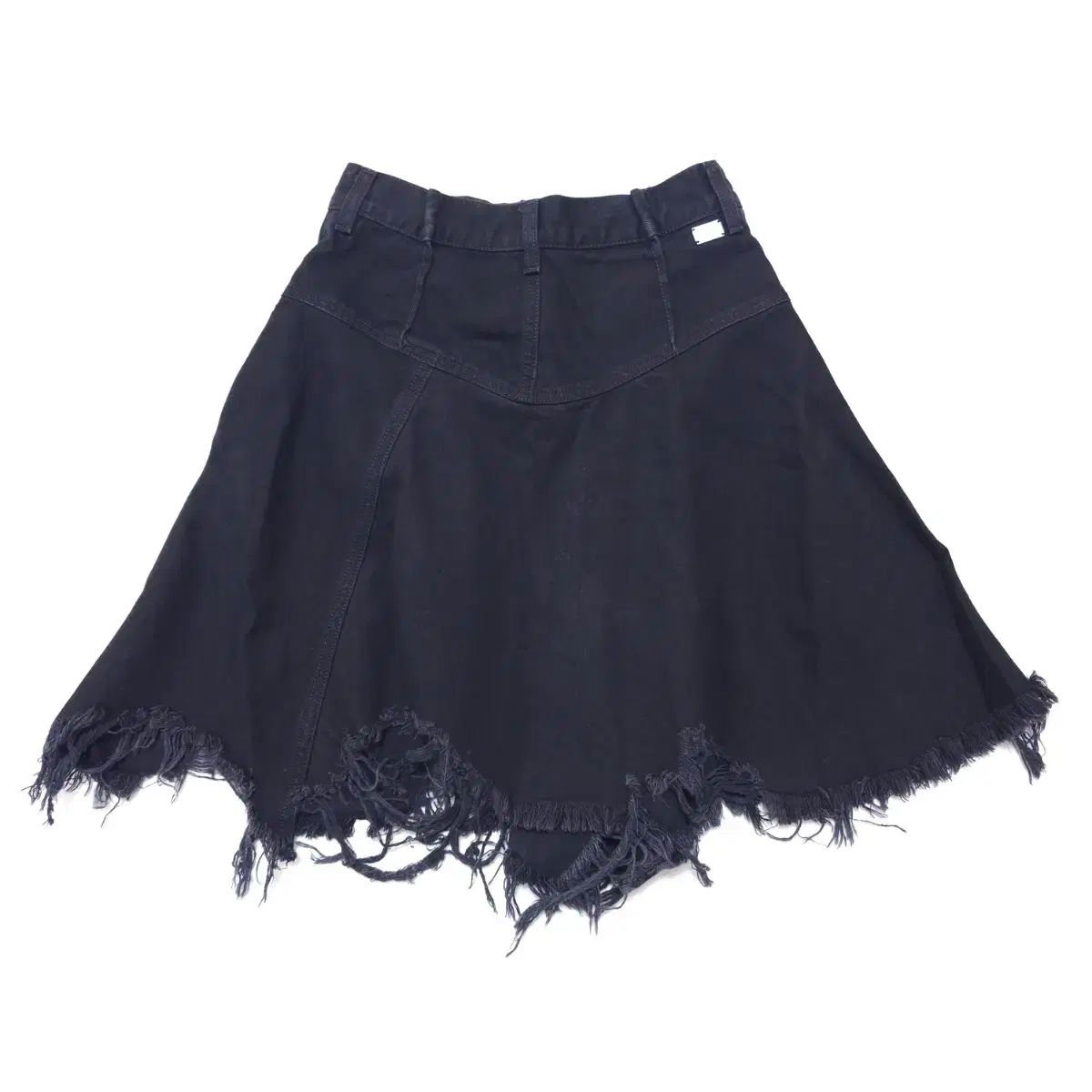 27 DIESEL ディーゼル ブラックデニム ドフリン スカート GULLKHAN_COM