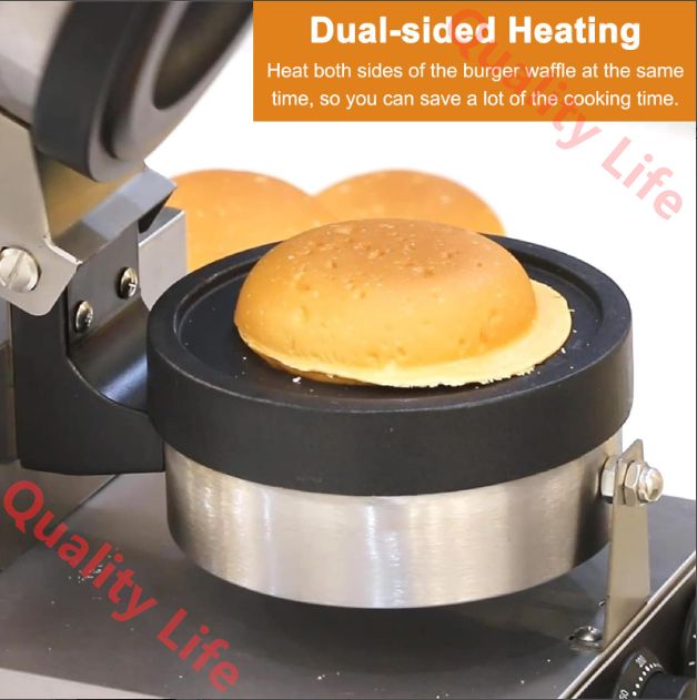 業務用ハンバーガーワッフルメーカープレス