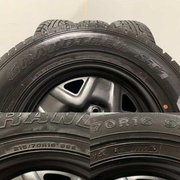 DUNLOP ST1 215/70R16】夏タイヤ【SUZUKI ジムニー 純正ホイール 16  