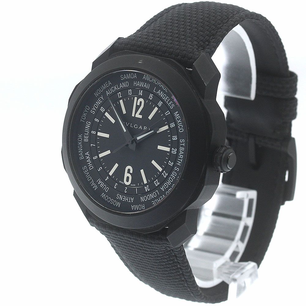ブルガリ BVLGARI OC41SWTBU1K5DV/103486 オクト ローマ 自動巻き メンズ 良品 保証書付き_886117 ブルガリ BVLGARI OC41SWTBU1K5DV/103486 オクト ローマ 自動巻き