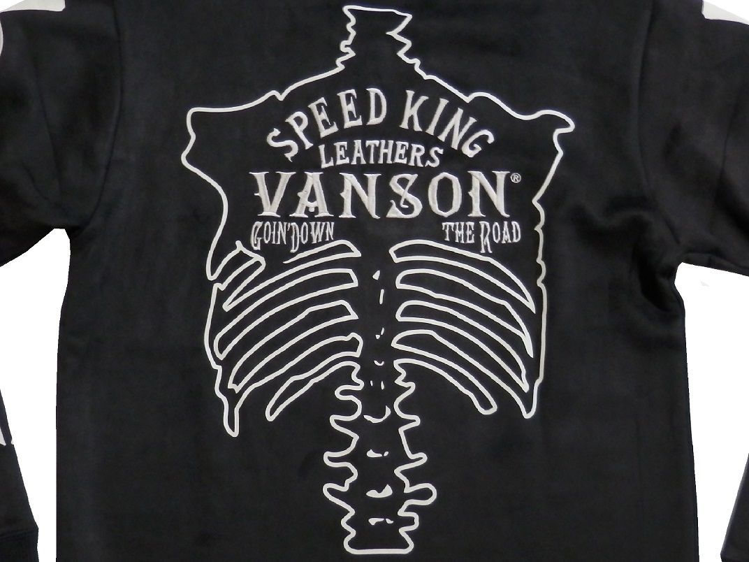 バンソン／vanson／Lサイズ／長袖Ｔシャツ／NVLTー2320／ブラック