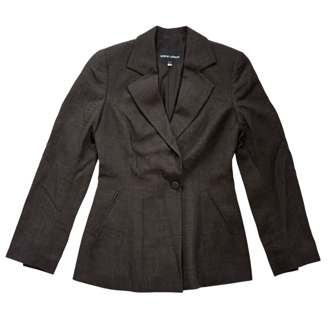 Giorgio Armani ジョルジオ　アルマーニ　テーラードジャケット　38 GIORGIO ARMANI - 美品 GIORGIO ARMANI ジョルジオアルマーニ