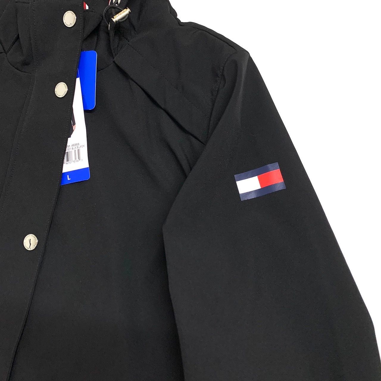 TOMMY HILFIGER】トミーヒルフィガー/マウンテンパーカー/WOMENS/L/ブラック/コストコ品/未使用品 - メルカリ