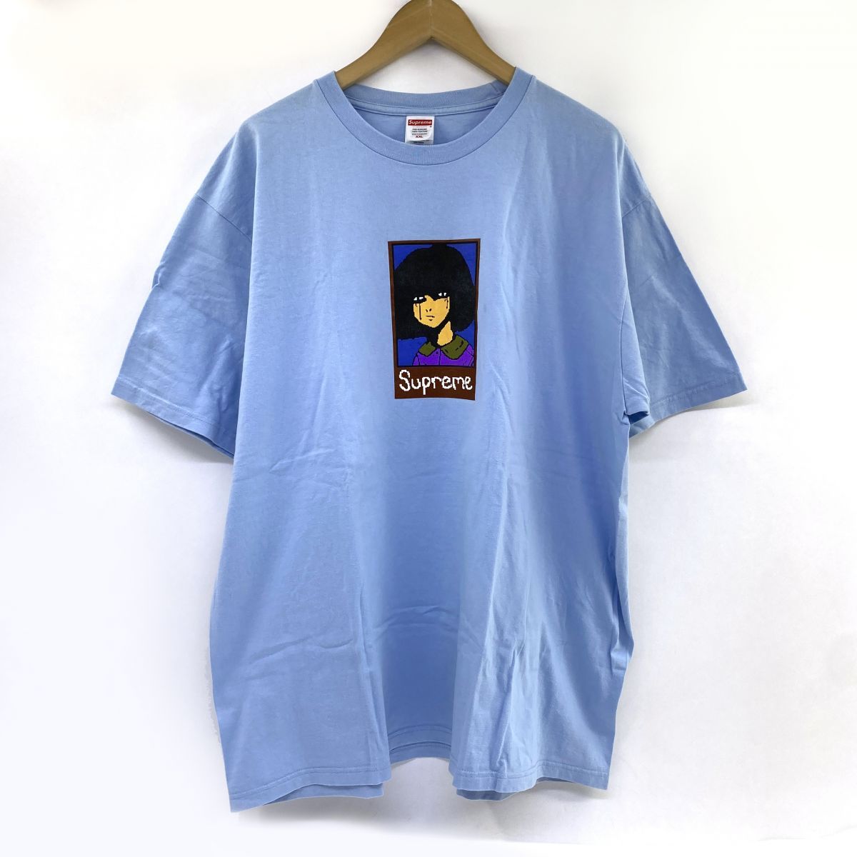 Supreme シュプリーム Emo Tee エモ Tシャツ XXLサイズ Powder Blue 