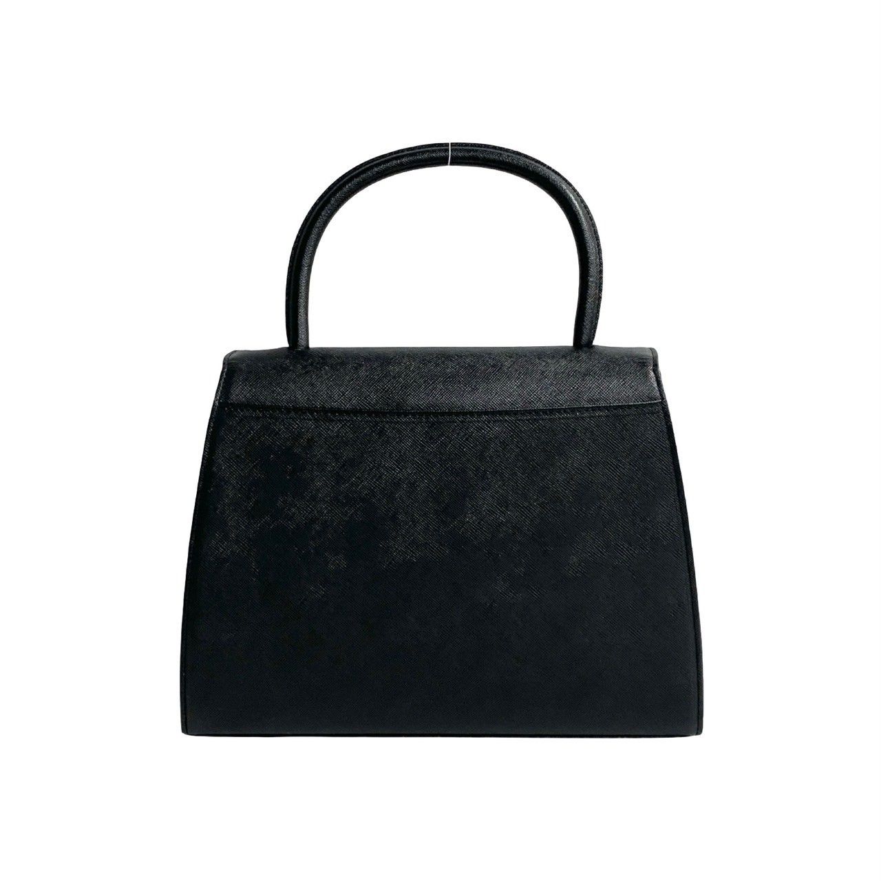 Yves Saint Laurent ブラック ハンドバッグ サンローラン YVES SAINT LAURENT ヴィンテージ ハンドバッグ