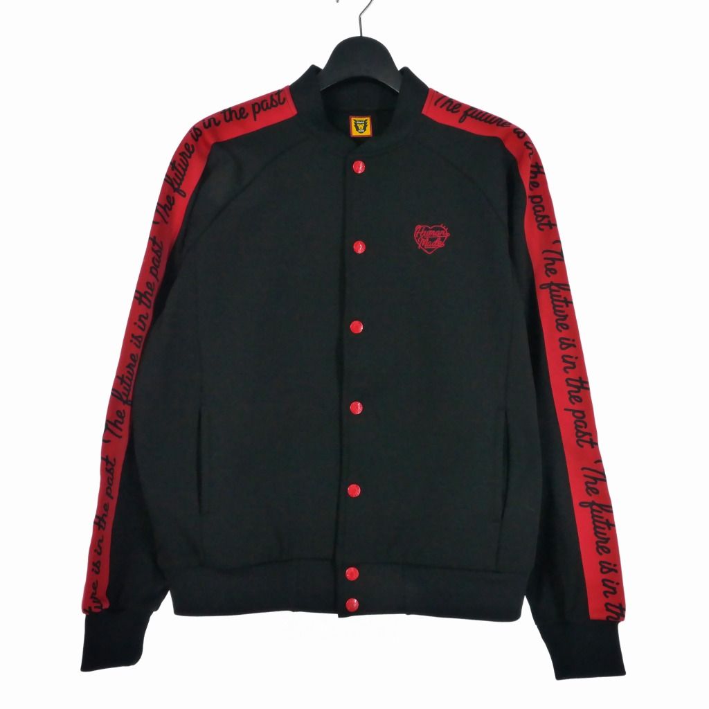 ヒューマンメイド HUMAN MADE SIDE LINE TRACK JACKET サイド ライン トラック ジャケット M 黒 ブラック HM27JK021