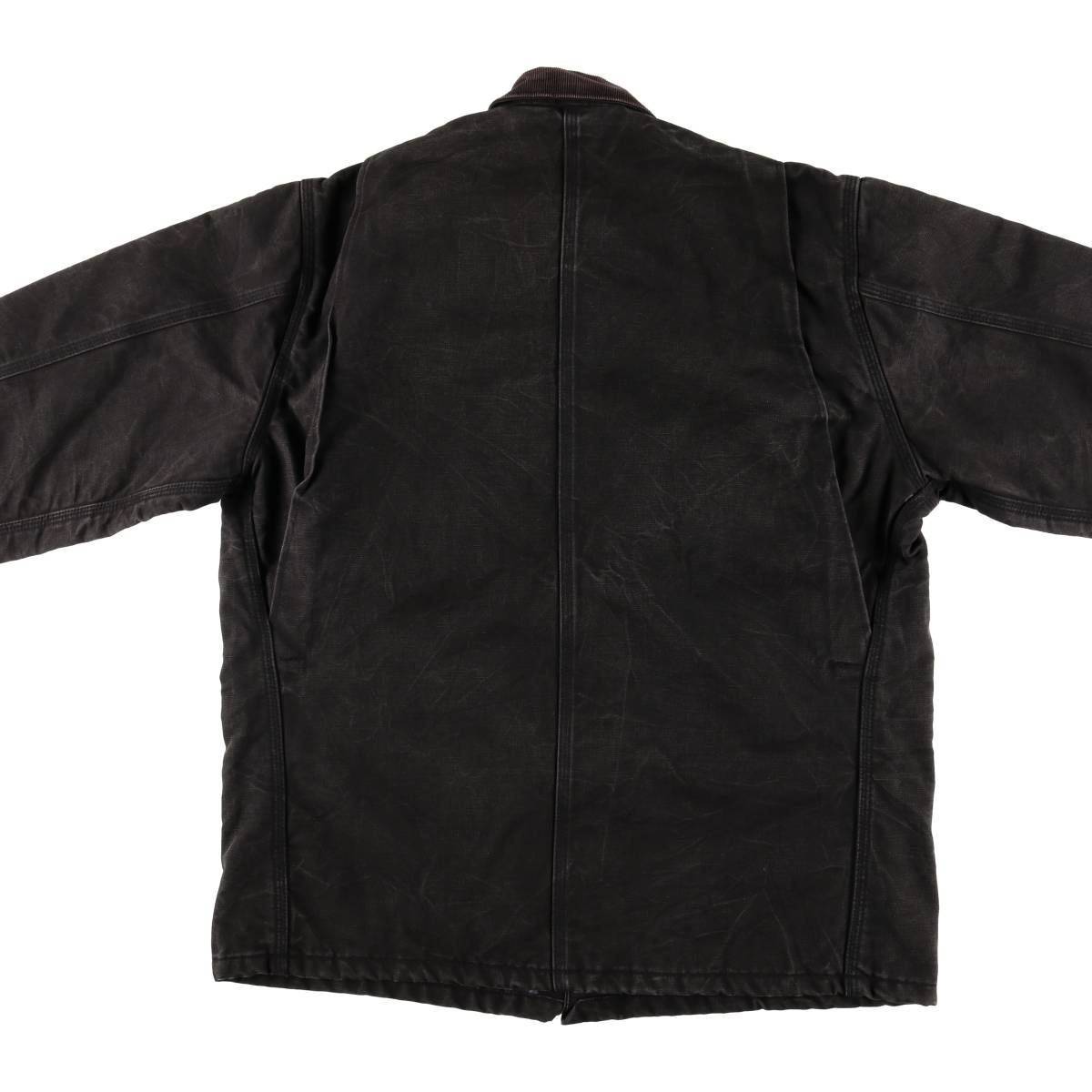 Carhartt 00s ヴィンテージ USA製 ダック チョアコート 46 黒 Carhartt 00s ヴィンテージ USA製 ダック チョアコート 46 黒 Carhartt