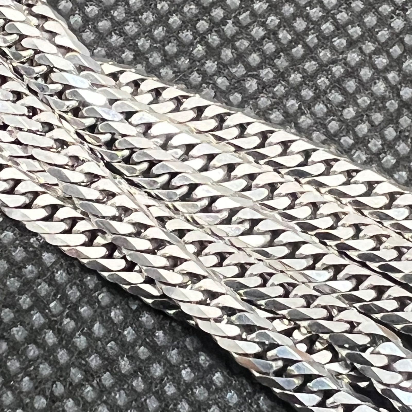  Pt 850 喜平ネックレス プラチナ 20.2ｇ 6面ダブル ネックレス アクセサリー