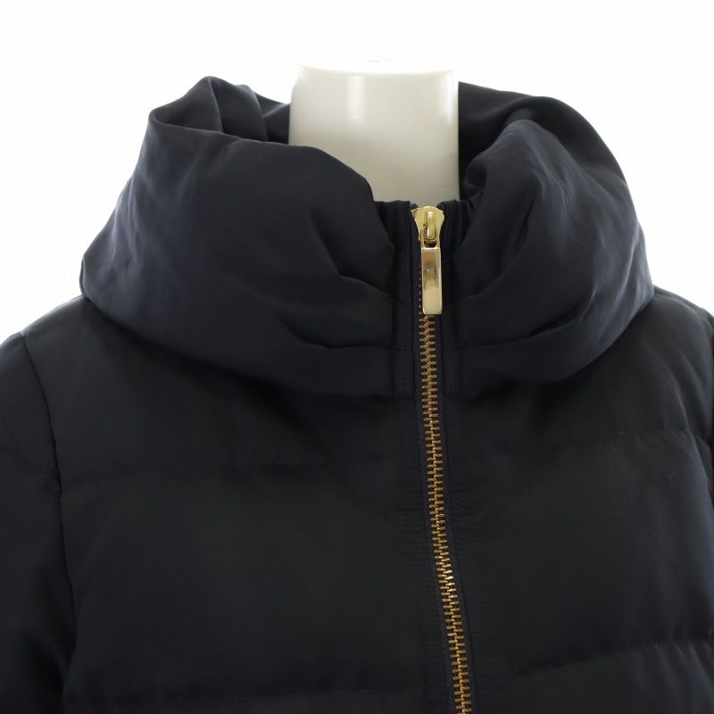 NOBLE エステルファイユミドルダウンコート spick&span　38　紺 Noble（ノーブル）の「エステルファイユミドルダウンコート◇（ダウン