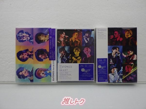 SixTONES/LIVE Blu-ray 3点セット SixTONES Blu-ray 3点セット - メルカリ
