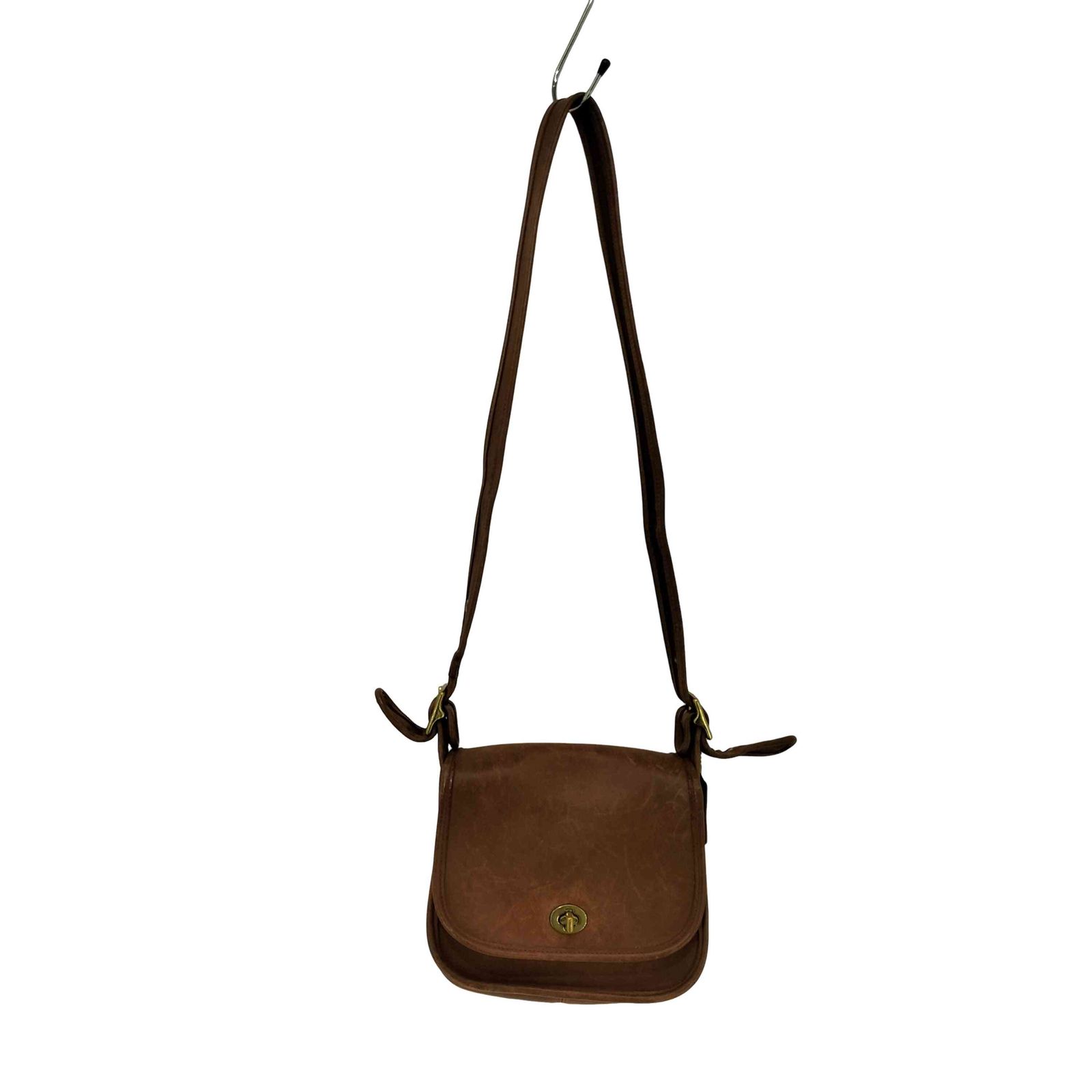 コーチ COACH USA製 OLD Legacy Small Flap leather Bag メンズ 表記無 