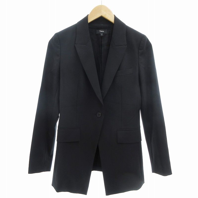 Theory テーラードジャケットSTAPLE BLAZER B 黒