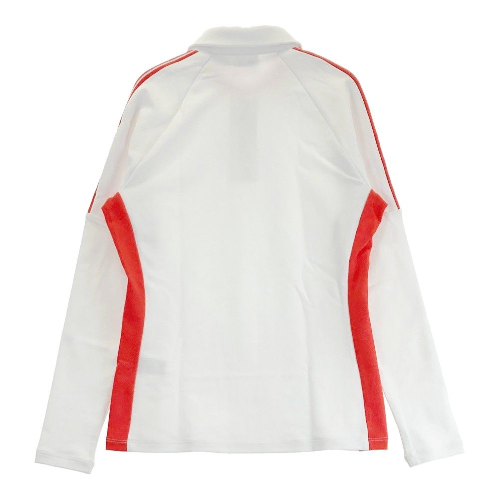 サイズ：M DESCENTE GOLF デサントゴルフ 長袖ポロシャツ ホワイト系 [240101372969]# ゴルフウェア レディース ストスト  - メルカリ