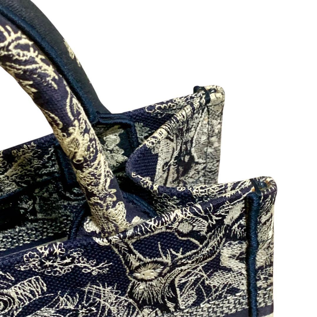 クリスチャンディオール ブックトート スモール トワル ドゥ