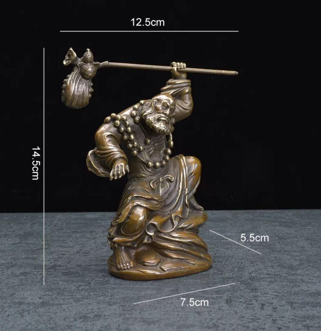 銅器 仏像 達磨祖師銅像 羅漢達磨仏像 彫刻 置物 開運 風水 工芸品 装飾品 銅器 仏像 達磨祖師銅像 羅漢達磨仏像 彫刻 置物 開運 風水 工芸