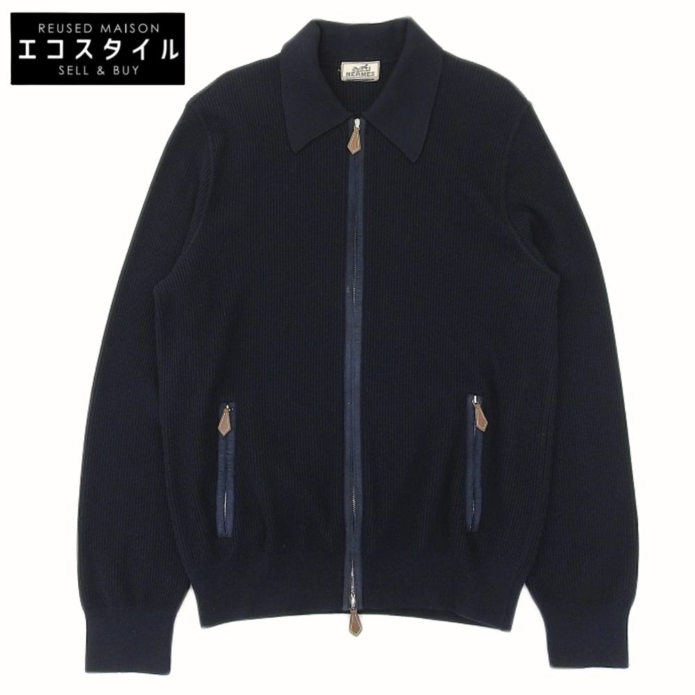 HERMES エルメス ジップカーディガン セーター メンズ 【公式通販】