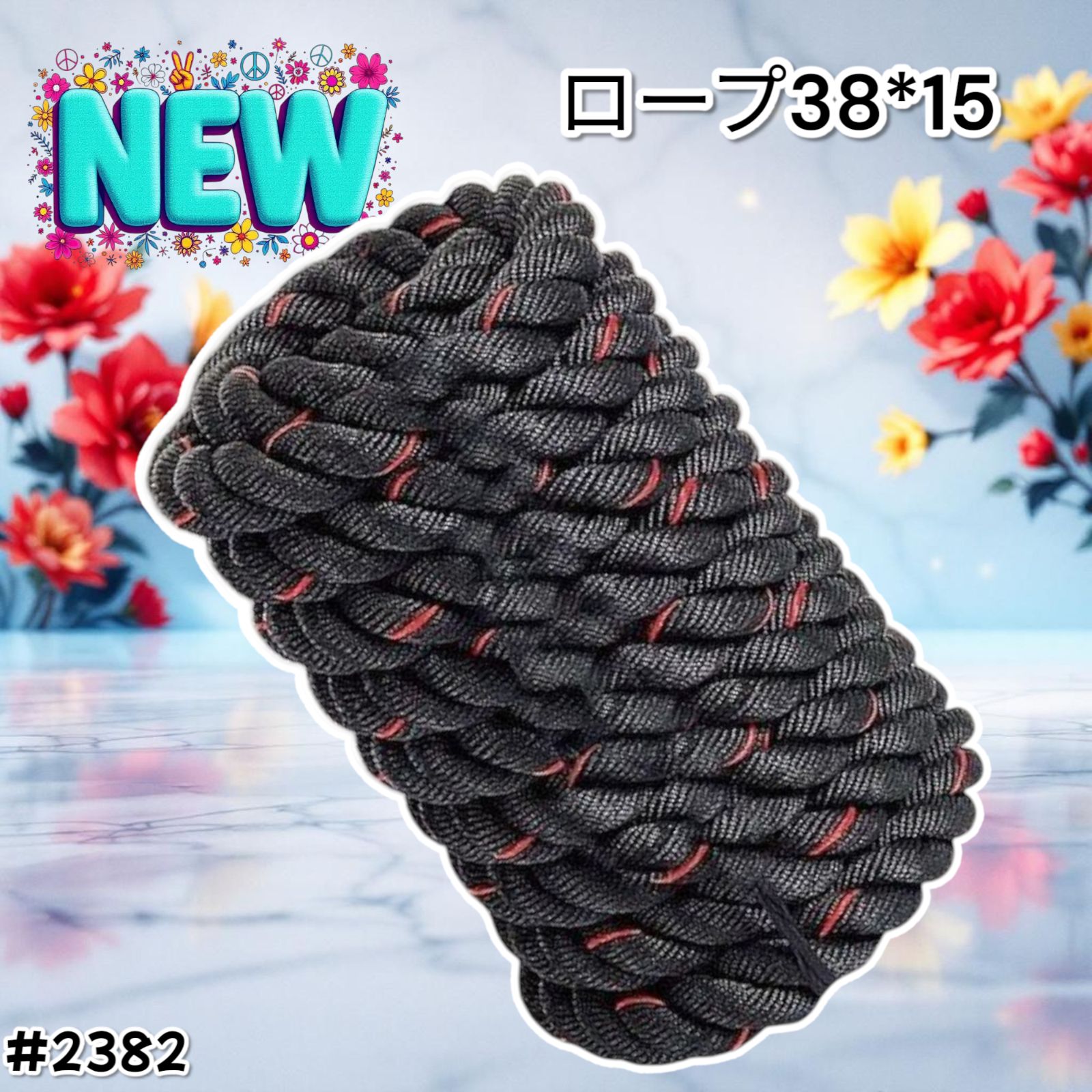 楽天市場】バトルロープ 9m 12m 15m トレーニングロープ 38mm