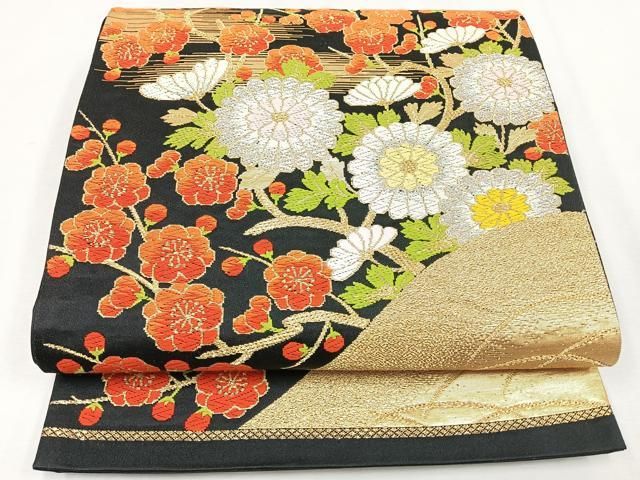 平和屋着物●全通柄袋帯　総絞り　吉祥文　正絹　逸品　CAAU1174yk 平和屋着物○全通柄袋帯 総絞り 吉祥文 正絹 逸品 CAAU1174yk