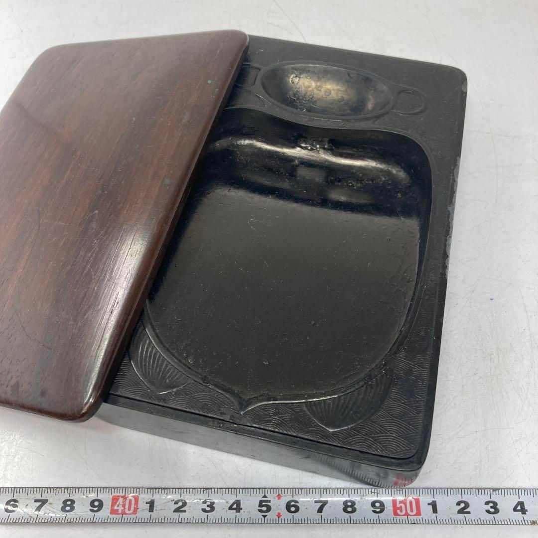 上彫 雨畑 硯石 タエチ 東さ5-1016