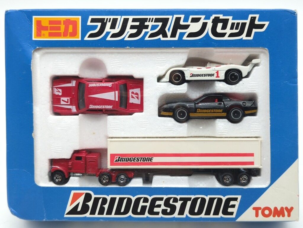 トミー トミカギフトセット日本製 ブリヂストンセット G-136