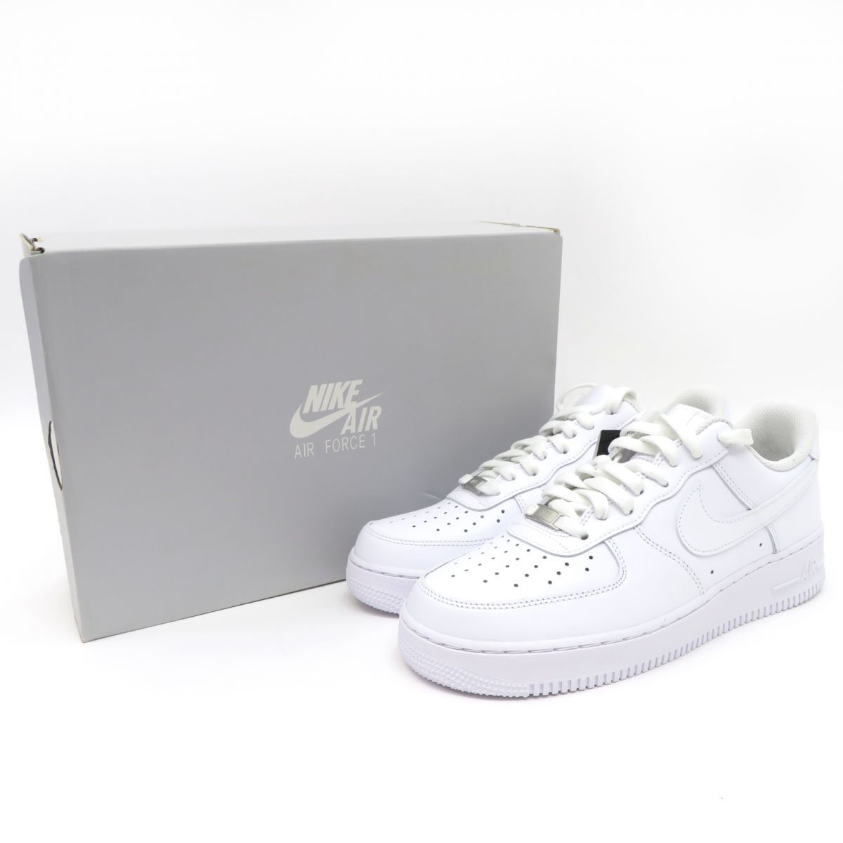 【未使用】NIKE ナイキ AIR FORCE 1 07 エアフォース CW2288-111 US9.5 27.5cm 箱有
