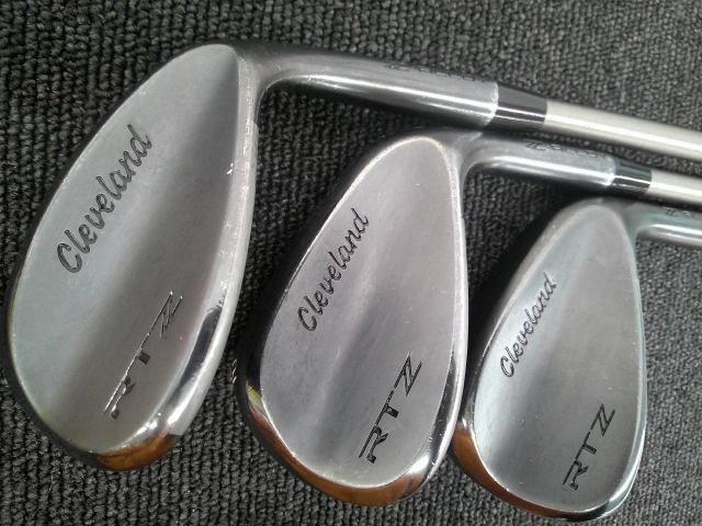 中古 ウェッジ クリーブランド RTZ BLACK SATIN 48/52/56 3本