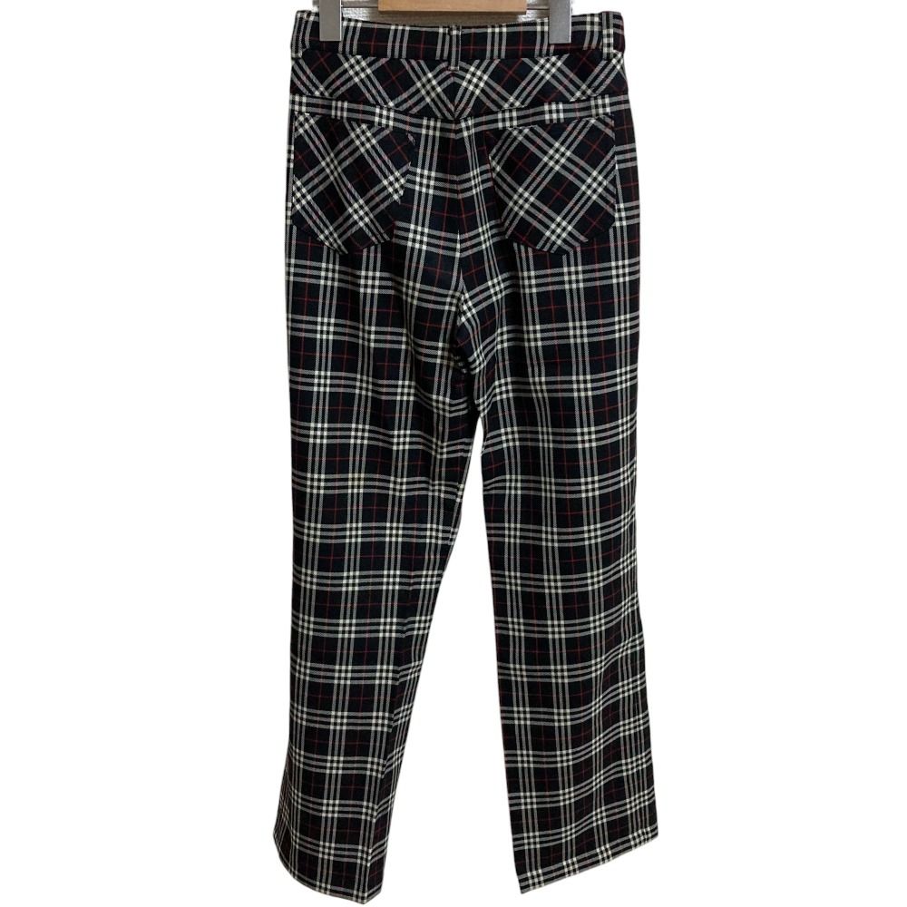 Burrburry Blue Label チェックパンツ 美品】 BURBERRY BLUE LABEL チェック柄 パンツ 7部丈 36 S