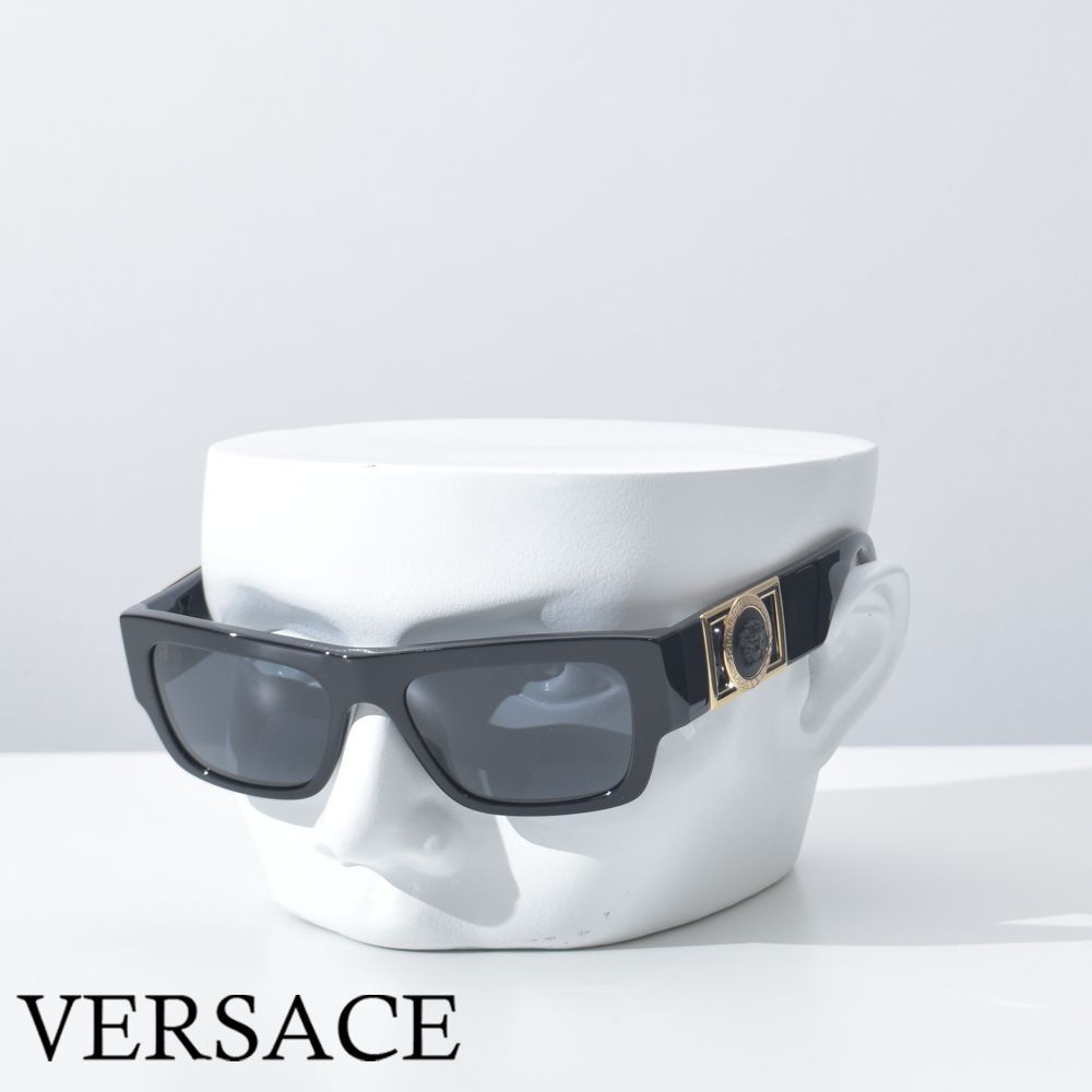 ヴェルサーチ サングラス メドゥーサ メンズ ユニセックス ブラック ブランド VERSACE ベルサーチ ハイブランド 黒 かっこいい VE4416-OGB18753