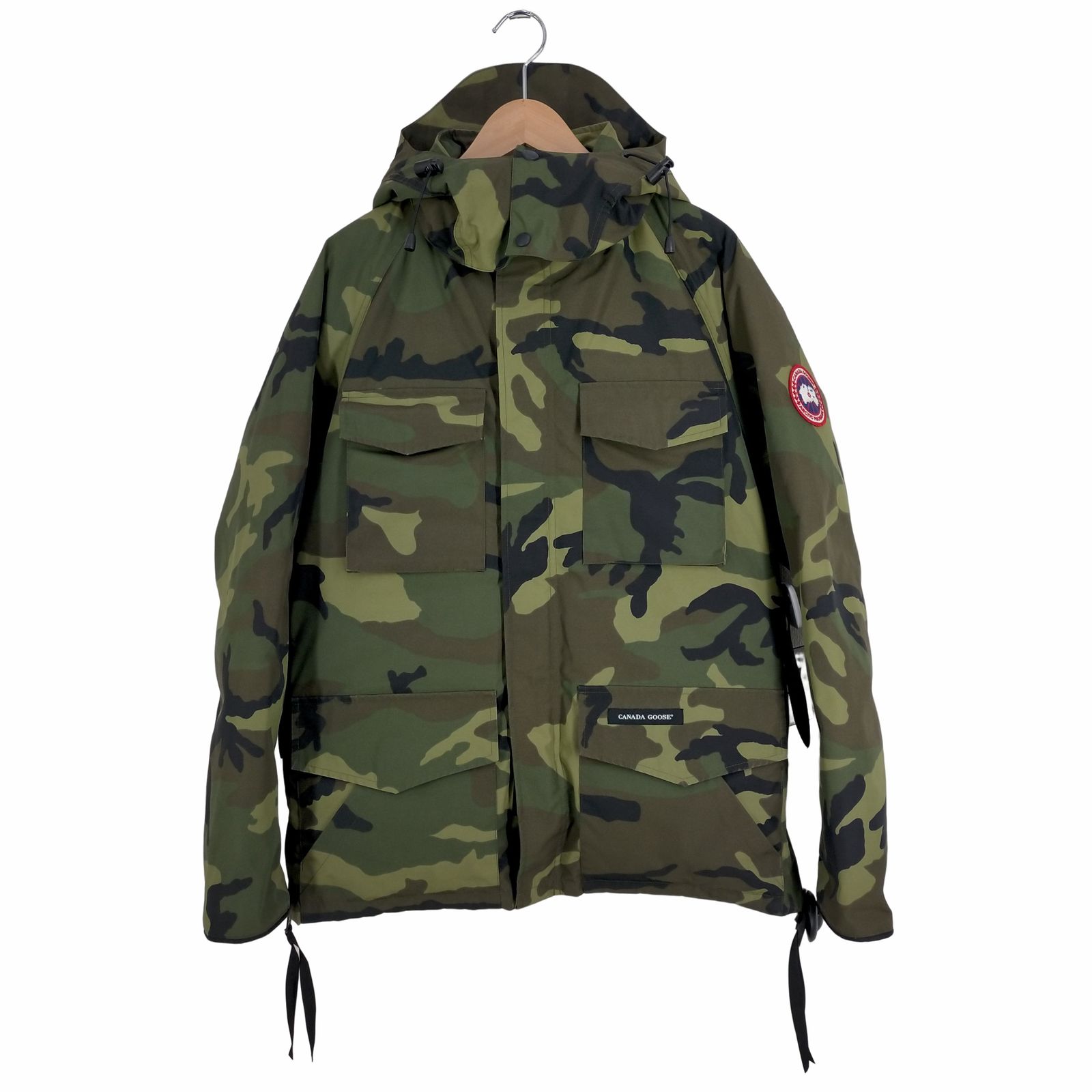  　カナダグース　カムループス迷彩 カナダグース CANADA GOOSE KAMLOOPS 迷彩柄フード付きポリ