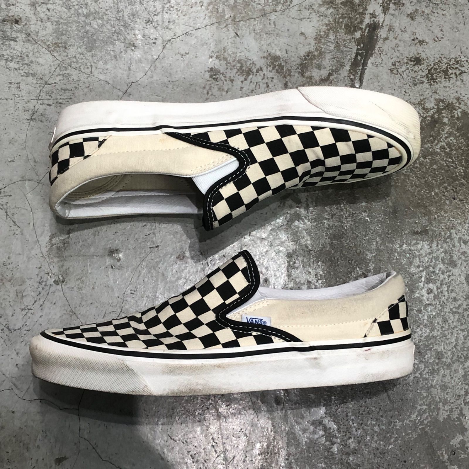 VANS Vault Slip On チェッカーフラッグ スリッポン スニーカー 721278 