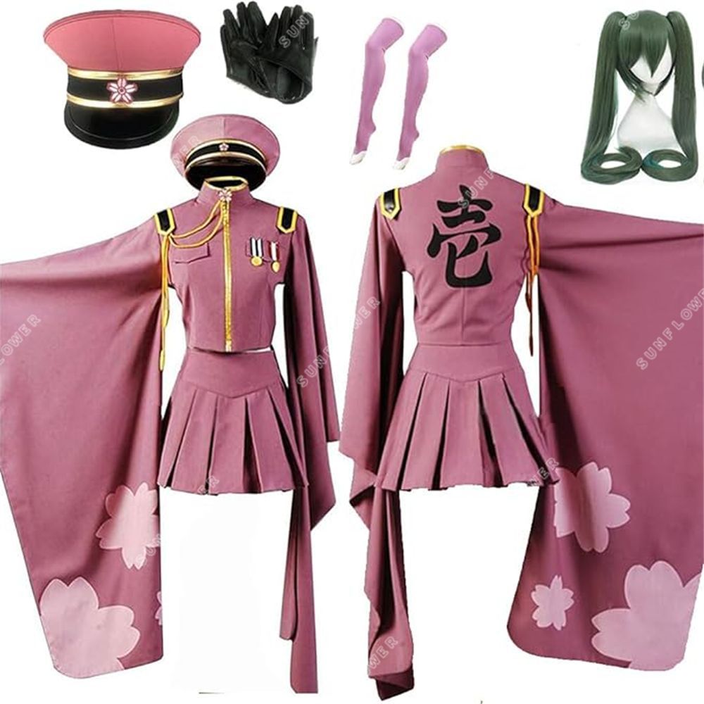 Amazon.co.jp: コスプレ衣装☆VOCALOID☆初音ミク 千本桜☆鏡音レン