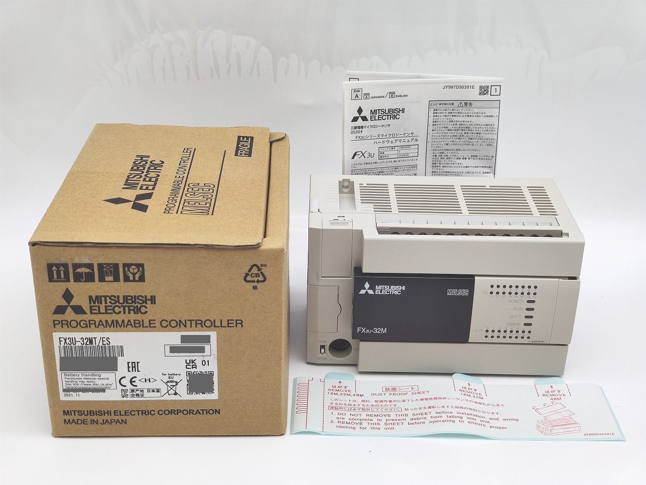 インボイス対応 三菱 MITSUBISHI FX3U-32MT|ES