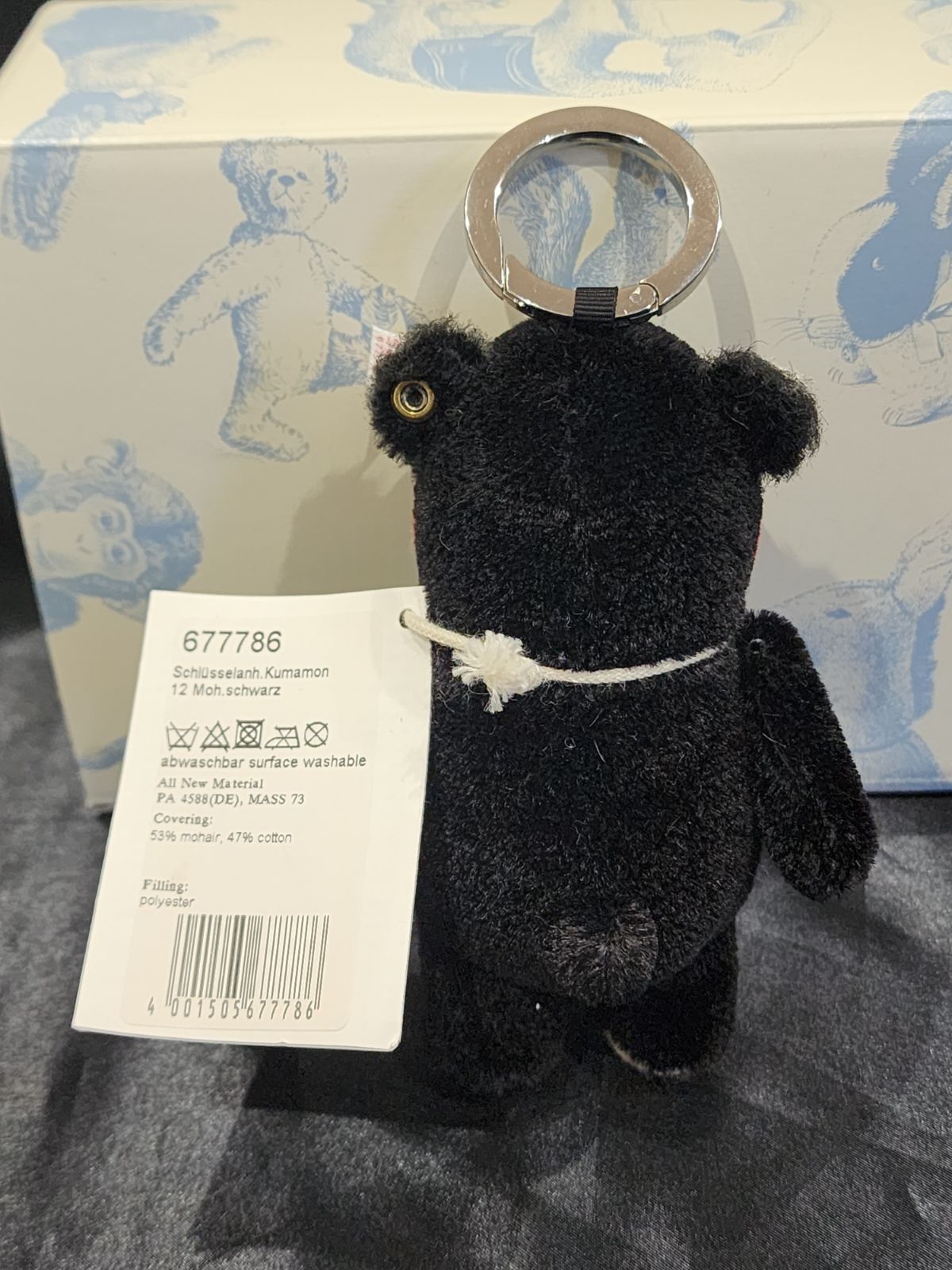 ◆Steiff　シュタイフ　くまモン　ぬいぐるみ　キーリング◆限定3500体◆ Amazon.co.jp: 世界3500体限定 くまモン シュタイフ キーリング