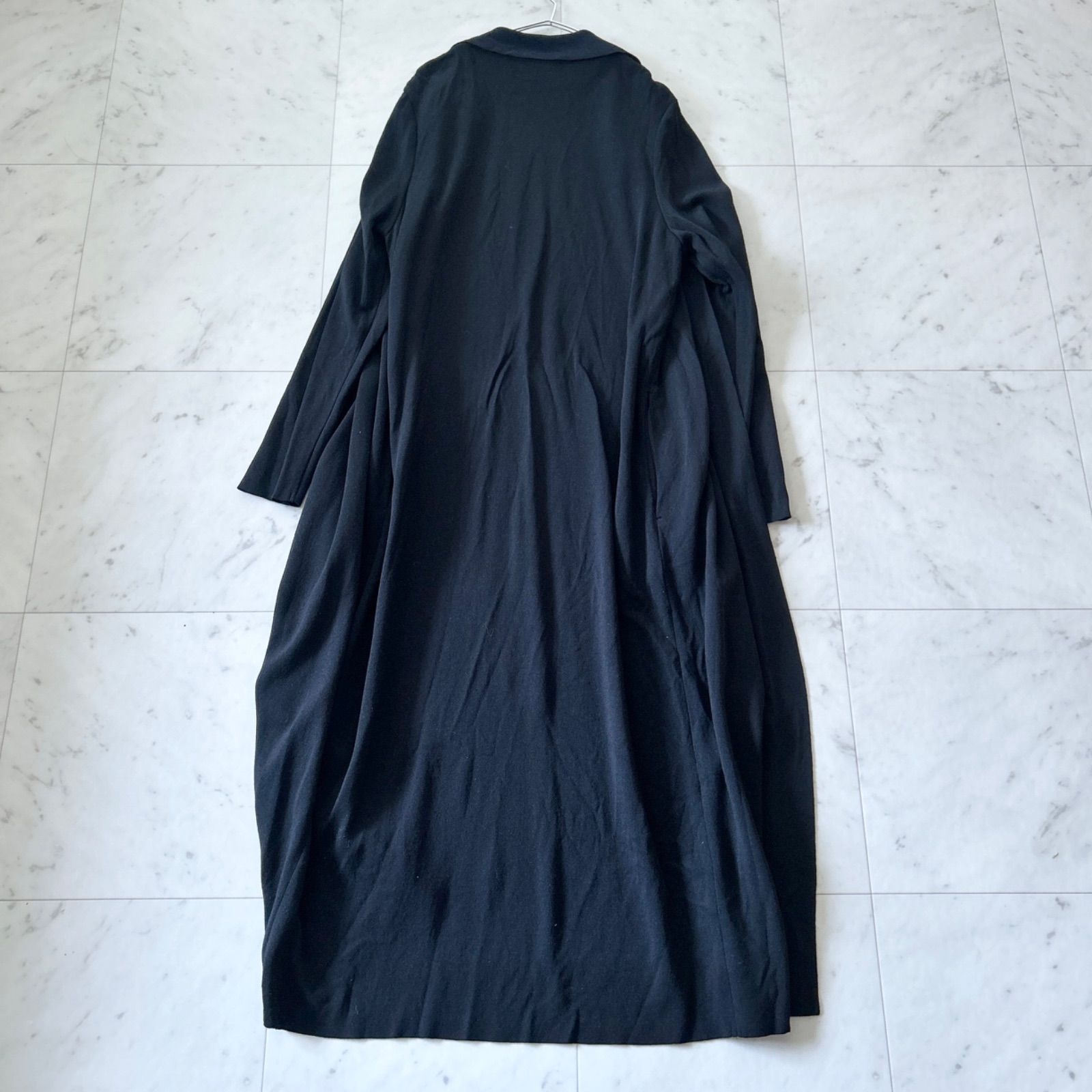 美品 トゥモローランド ロングカーディガン ブラック Fサイズ