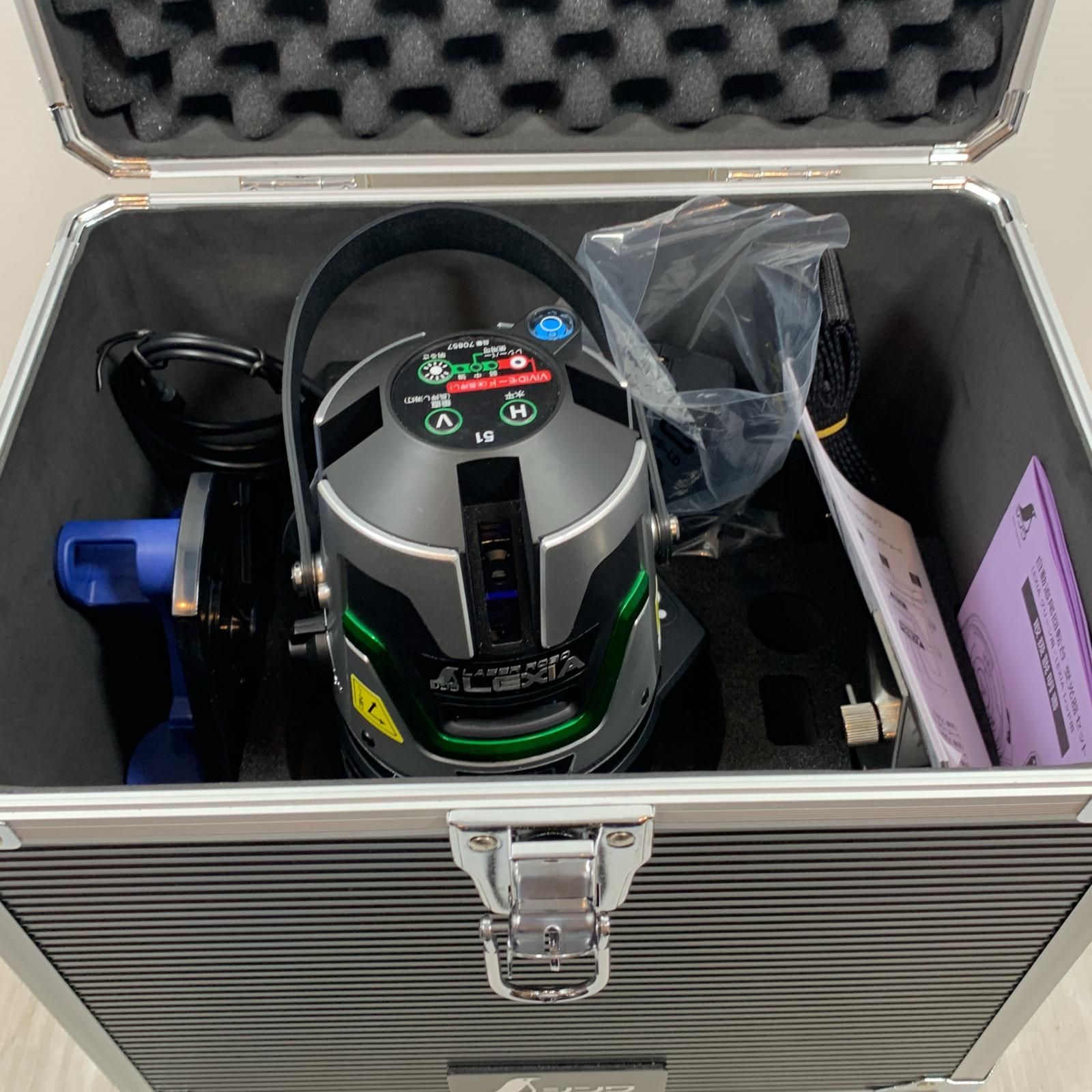 κκシンワ測定 レーザー機器 レーザー墨出し器 00512 69744セット 70857 ライトグレー
