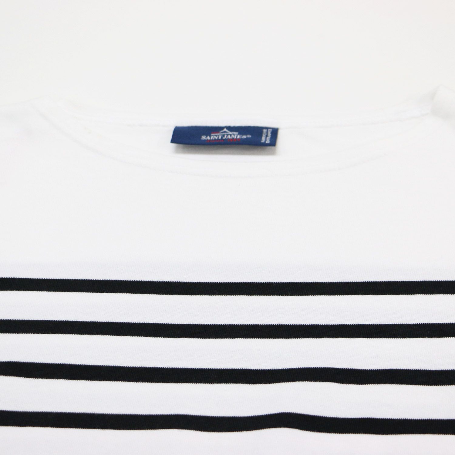SAINT JAMES セントジェームス Tシャツ ホワイト ブラック 白黒 サイズ 